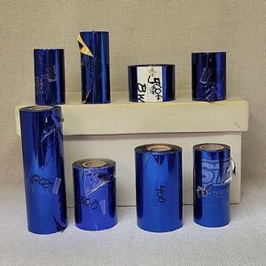 Crown Roll General Roll Leaf  Foil Rolls - Blue (Set 10)